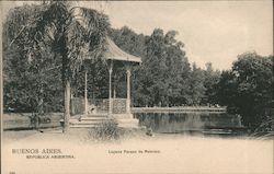 Laguna Parque de Palermo Postcard