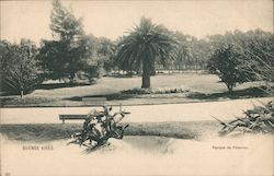 Parque de Palermo Buenos Aires, Argentina Postcard Postcard Postcard