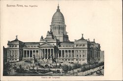 Palacio del Congreso Buenos Aires, Argentina Postcard Postcard Postcard
