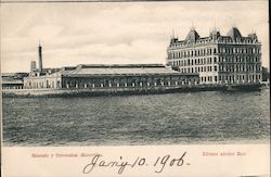 Balneario y Universidad Montevideo, Uruguay Postcard Postcard Postcard