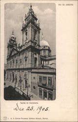 Egreja da Candelaria Rio de Janeiro, Brazil Postcard Postcard Postcard