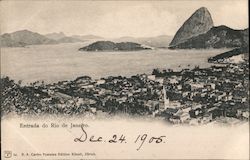 Entrada do Rio de Janeiro Brazil Postcard Postcard Postcard