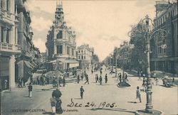 Avenida-Central Rio de Janeiro, Brazil Postcard Postcard Postcard