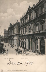 Rio de Janeiro Correio Geral Postcard