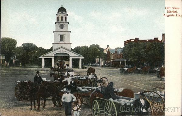 Old Slave Market Augusta Georgia