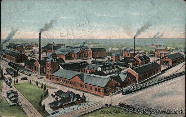 Plant of the Marion Steam Shovel Company Ohio