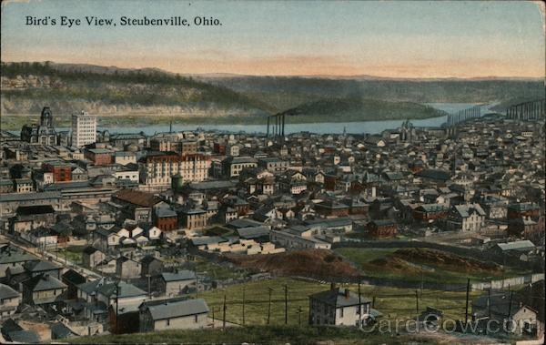 Bird's Eye View Steubenville Ohio