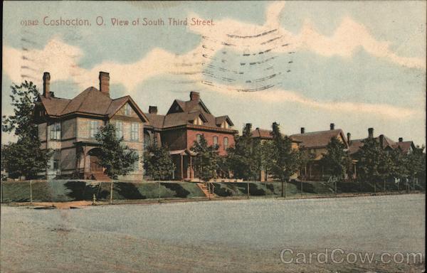 View of South Third Street Coshocton Ohio
