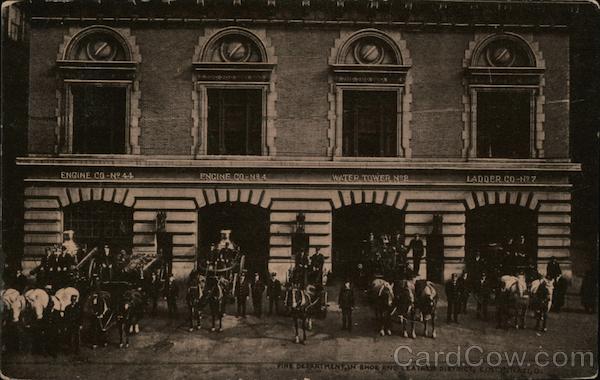 Fire Department in Shoe & Leather District Cincinnati Ohio