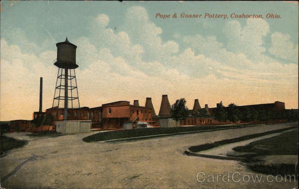 Pope & Gosser Pottery Coshocton Ohio