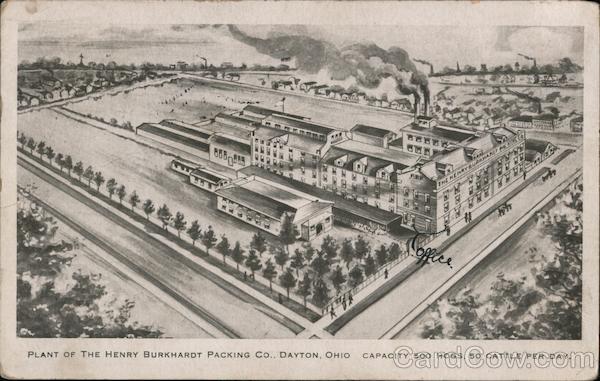 Plant of The Henry Burkhardt Packing Co. Dayton Ohio