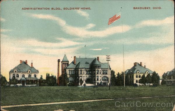 Administration Bldg., Soldiers' Home Sandusky Ohio