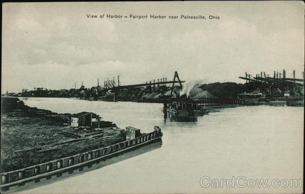 View of Fairport Harbor Painesville Ohio