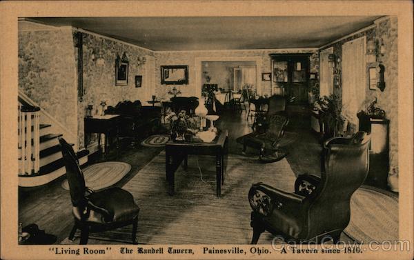 Living Room - The Randell Tavern, Since 1810 Painesville Ohio