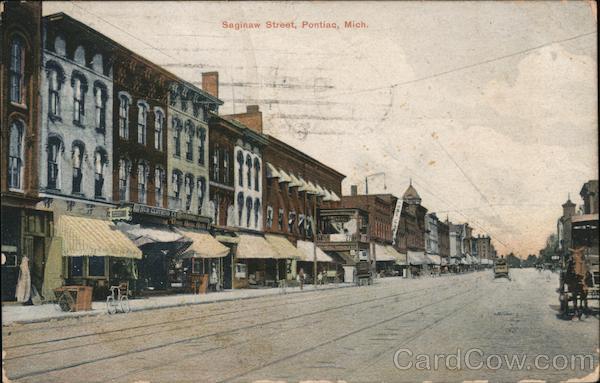 Saginaw Street Pontiac Michigan