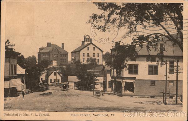 Main Street Northfield Vermont