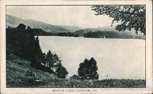Rescue Lake Ludlow Vermont
