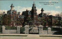 Tennessee School for the Blind Postcard