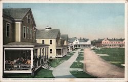 The Barracks, Chickamauga Park Fort Oglethorpe, GA Postcard Postcard Postcard