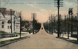 11th Ave., South From 12th Street Birmingham, AL Postcard Postcard Postcard