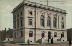 Post Office and Government Building Postcard