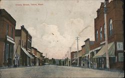 Crosby Street Tekoa, WA Postcard Postcard Postcard