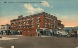 Orondo and Mission Street Wenatchee, WA Postcard Postcard Postcard