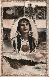 Spokane Girl Washington Postcard Postcard Postcard