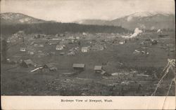 Birdseye View Postcard