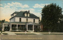 Calloway Hennessey Funeral Home Postcard