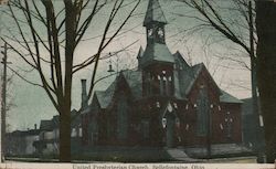 United Presbyterian Church Bellefontaine, OH Postcard Postcard Postcard