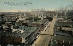 Bird's Eye View from Conover Building, looking East Postcard