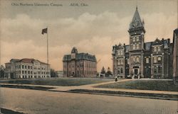 Ohio Northern University Campus Postcard