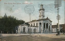 Ross County Court House Postcard