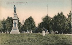 Soldier's Monument Postcard