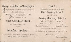 First Church of Christ Correspondence Card Postcard
