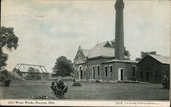 City Water Works Bucyrus, OH Postcard Postcard Postcard