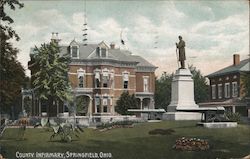 County Infirmary Springfield, OH Postcard Postcard Postcard