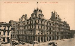 Post Office and Custom House Postcard