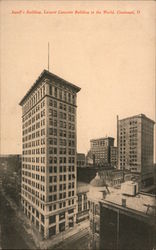 Ingall's Building, Largest Concrete Building in the World Postcard