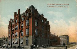 Central Union Station Postcard