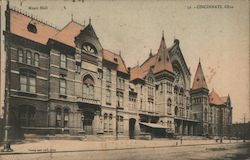 Music Hall Postcard