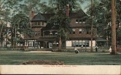 Century Auto Club Postcard