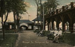 Passenger Pier, Buckeye Lake Park Ohio Postcard Postcard Postcard