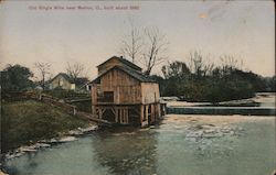 Old King's Mills, built about 1880 Postcard