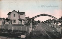 Oak Hill Cemetery Postcard