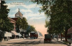 North Broadway Postcard