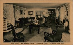 Living Room - The Randell Tavern, Since 1810 Painesville, OH Postcard Postcard Postcard