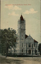 Greene County Court House Xenia, OH Postcard Postcard Postcard