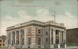 Government Building Zanesville, OH Postcard Postcard Postcard